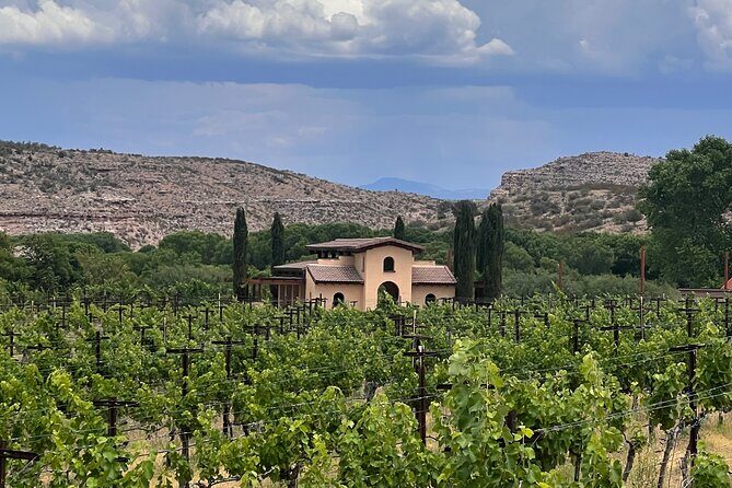 Alcantara Estate Vineyards Tasting Experience - Price and what you get for $375 in Sedona