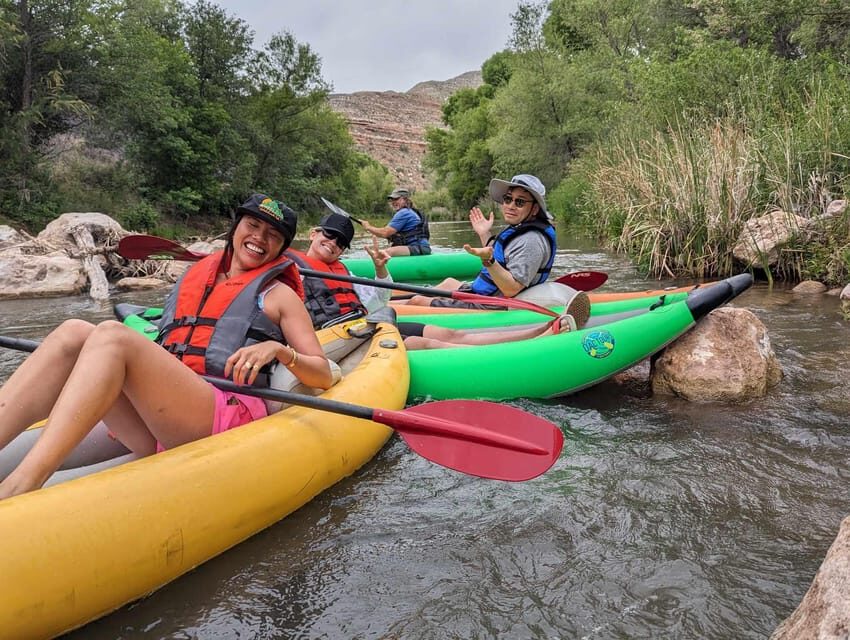 From Cottonwood: Guided Kayaking Tour on the Verde River - Photos, Facilities, and the Easy End to Your Trip