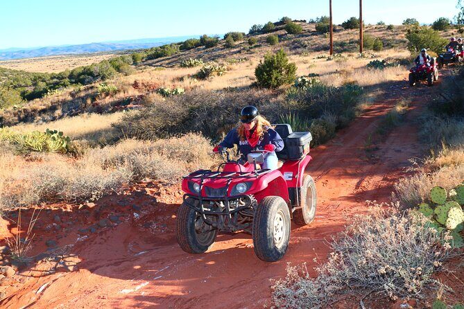 Guided ATV Tour of Western Sedona - Off-road route basics: streams, canyon walls, and quiet lookouts