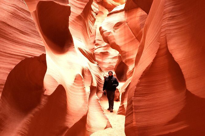 LOWER Antelope Canyon from Sedona & Flagstaff - Lower Antelope Canyon: Where the Light Show Meets Real Footwork