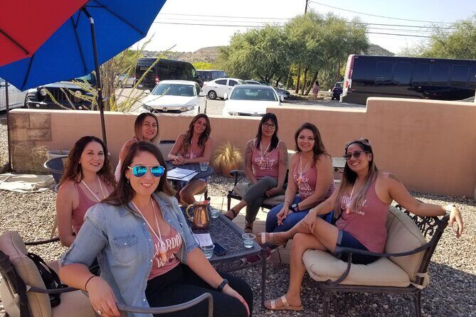 Northern Arizona Private Wine Tour south of Sedona - Verde Valley Wineries - Lunch at Merkin Vineyards: Italian wine bar energy with dietary options