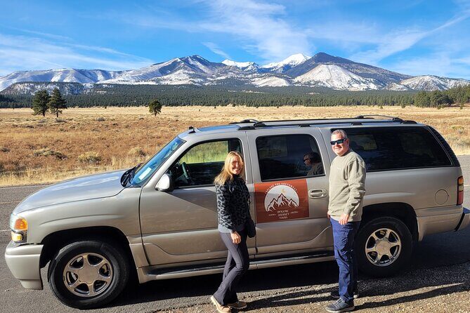 Private Grand Canyon Ultimate Day Tour - The scenic drive between Wupatki and the canyon: red-rock color commentary