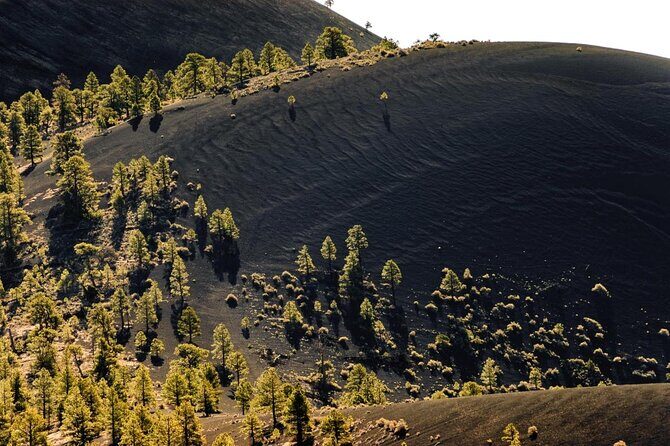 Private Grand Canyon Ultimate Day Tour - Route overview: volcano, pueblos, desert color, then the South Rim