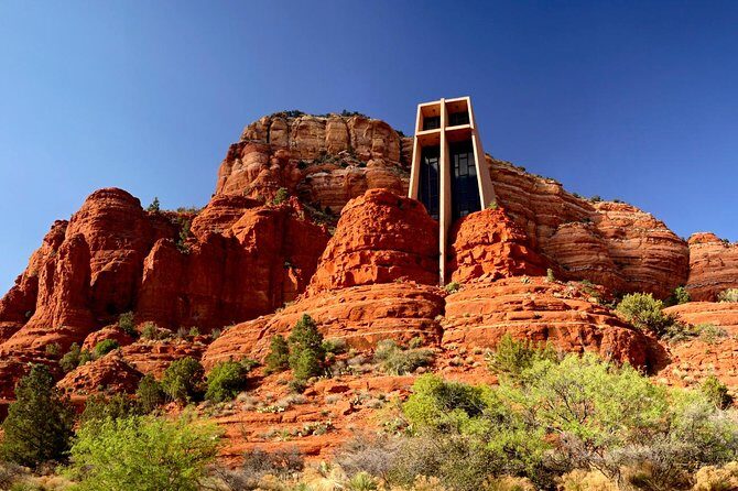 PRIVATE Sedona Jeep Tour On-Road - Highlights of Sedona - Cathedral Rock viewpoint: big photos, and a possible reality check