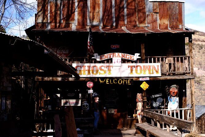 PRIVATE Sedona Scenic Full-Day - Its all about you!! - Lunch, Jerome ghost-town atmosphere, and Tlaquepaque shopping time