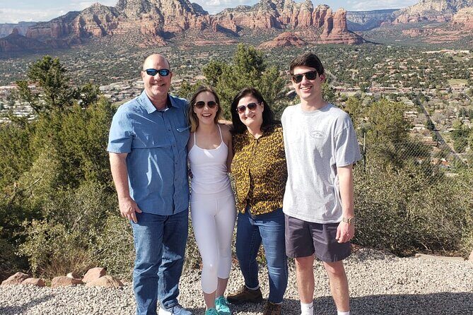Private Sedona Vortex Odyssey Tour - Stop 1: Sedona Airport Scenic Overlook and the Mogollon Rim Connection