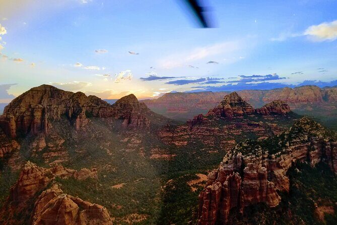 Secret Wilderness (45+ Mile) - Sedona Helicopter Tour - Canyon country: Oak Creek, Ship Rock, Secret Canyon, and the Sinagua cliff dwellings