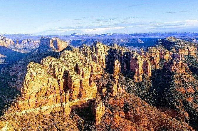 Secret Wilderness Sedona Helicopter Sunset Tour - What the route reveals around Holy Cross Chapel and Sedona’s rock architecture