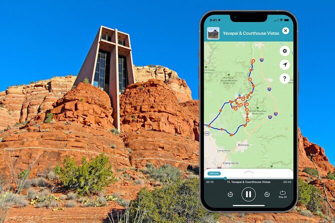 Sedona, Arizona Self-Guided Audio Tour - Bell Rock vortex moments: Yavapai and Courthouse Vista viewpoints