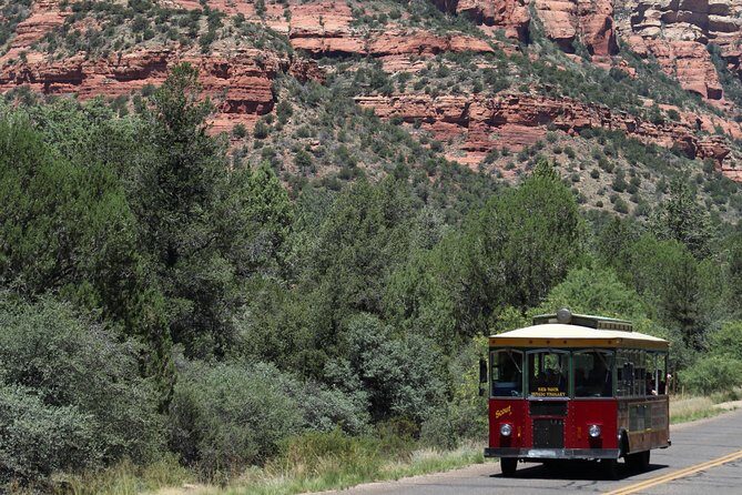 Sedona Boynton Canyon Trolley Tour - The open-sided trolley ride: comfort, wind, and how to sit