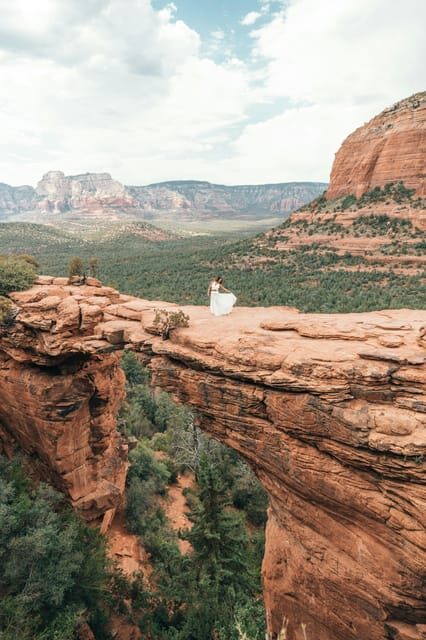 Sedona Devil's Bridge, Bell Rock & Chapel of the Holy Cross - The 911 Memorial stop: A meaningful, quick pause