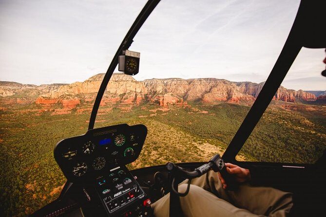 Sedona Helicopter Tour: Desert Thunder Tour - Drinks, headsets, and the small touches that make a ride feel complete
