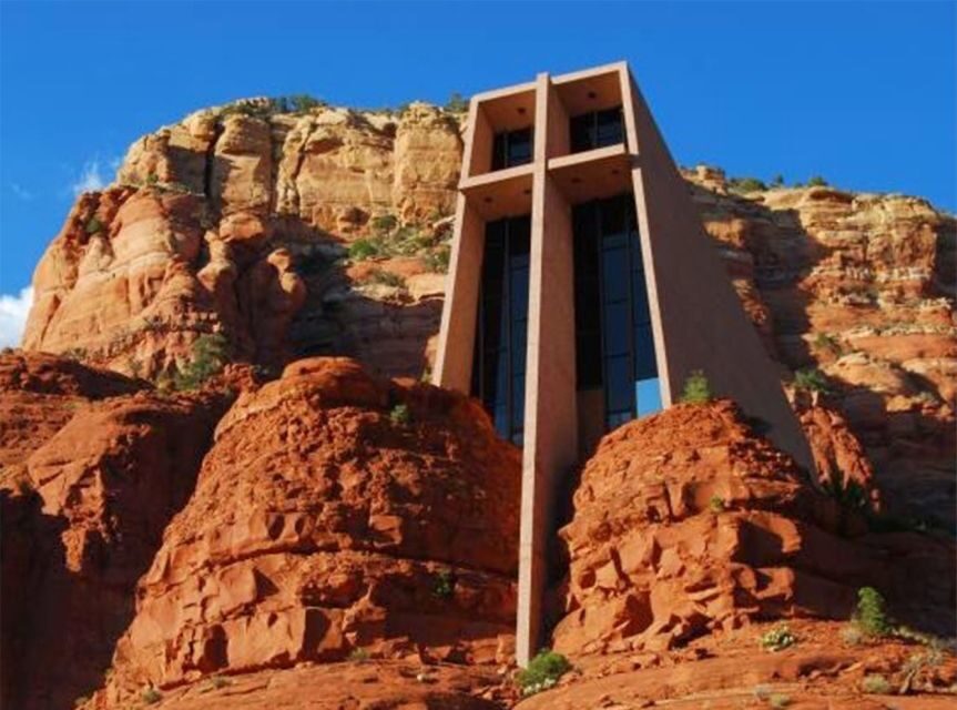 Sedona: Open-Air Van Tour with a Local Guide and 6 Stops - Cathedral vibes at Chapel of the Holy Cross (and why it’s worth the stop)