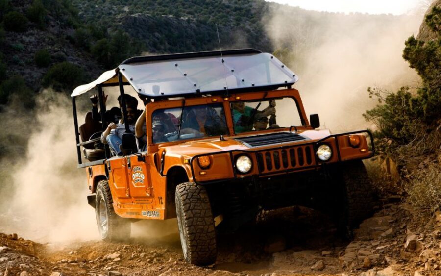 Sedona: PRIVATE 2-Hour Jeep (Hummer) Tour Cliff Hanger Trail - Your Private Hummer Adventure in Plain English