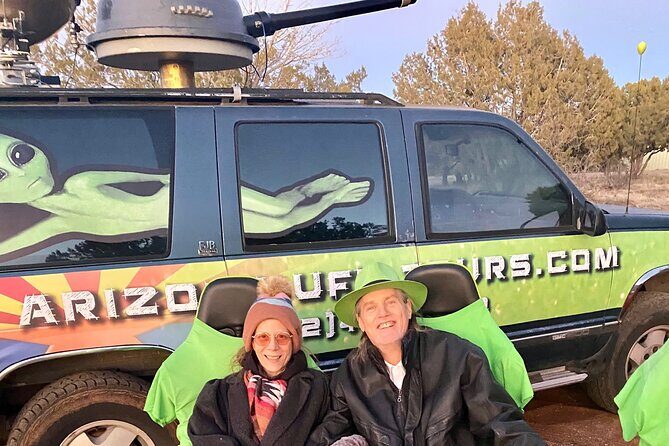 Sedona UFO Tour - The seating setup: comfortable viewing beats toughing it out