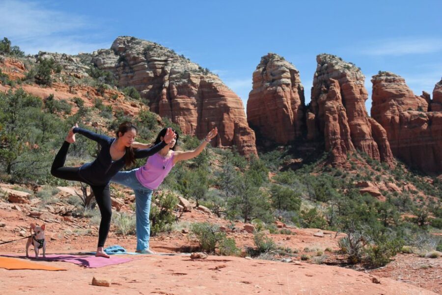 Sedona: Vortex Yoga Hiking Half-Day - Forest Service permitted locations: why it feels legit