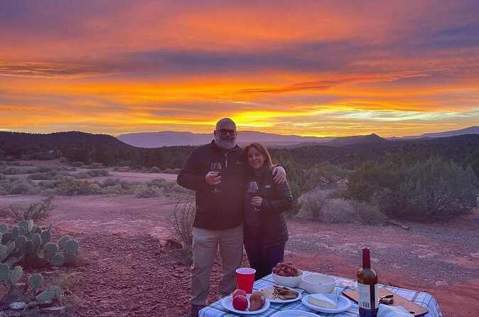 Sunset Sedona Sacred Places -gourmet picnic dinner and stargazing - West Fork Oak Creek Trailhead: the hike is the heart of the day